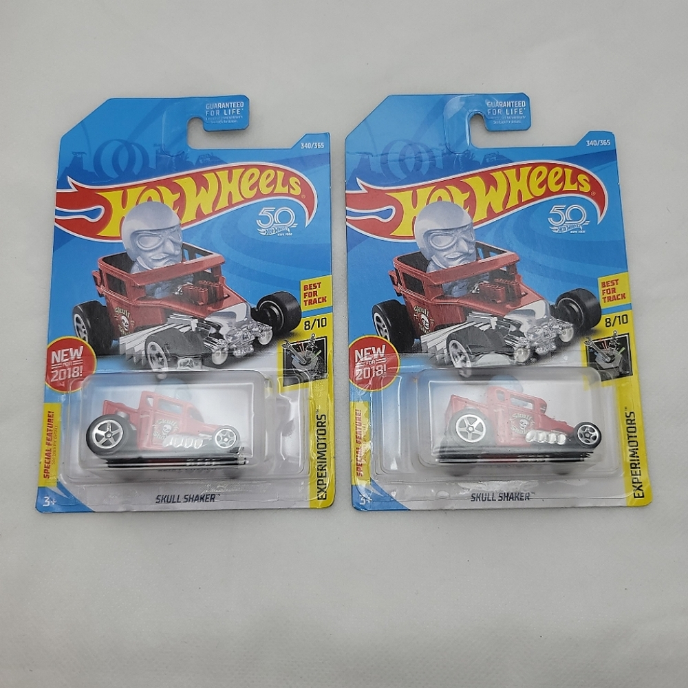 Hot Wheels 50th Anniversary Skull Shaker EXPERIMOTORS